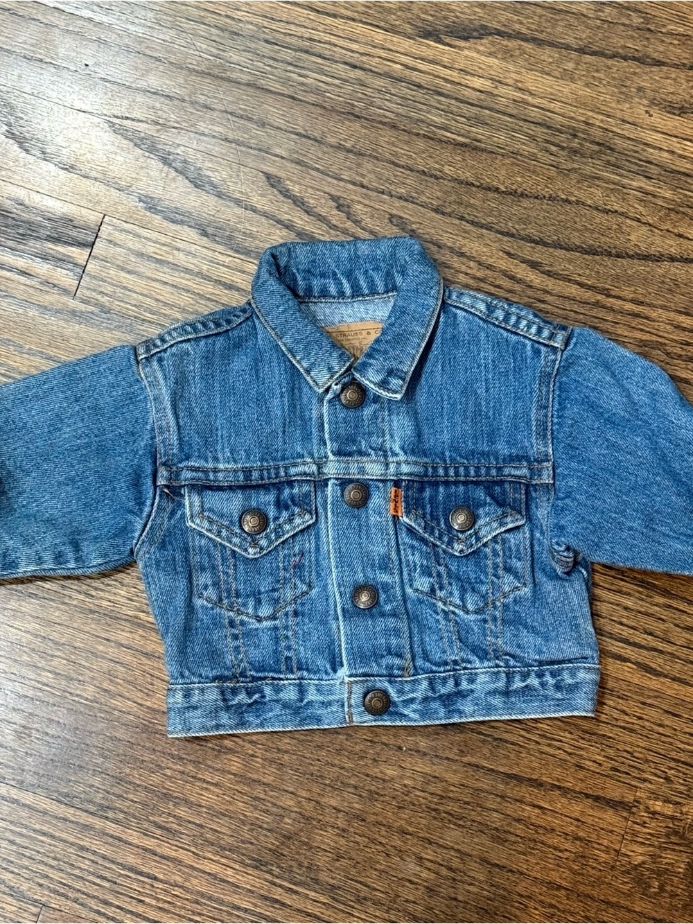 Vintage 80s/90s Levi’s Little Levi’s Denim Jacket 9M Made in USA